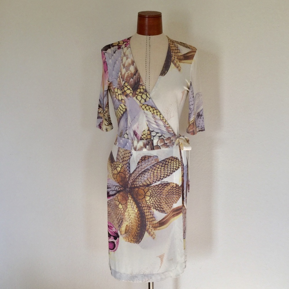 ROBERTO CAVALLI - JUST CAVALLI WRAP DRESS